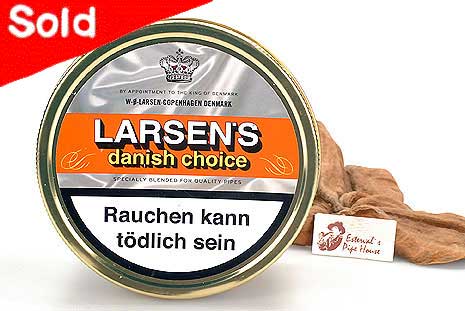 W.Ø. Larsen Larsen´s Danish Choice Pipe tobacco 100g Tin